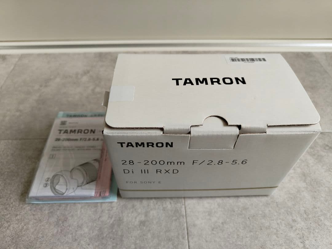 【美品】TAMRON 28-200mm F2.8-5.6 Di III RXD