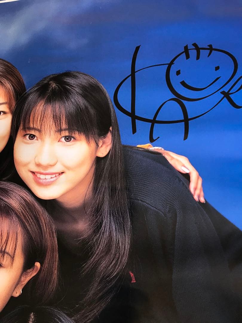 【サイン入り】　モーニング娘。　愛の種 【直筆サイン入り】　B全ポスター