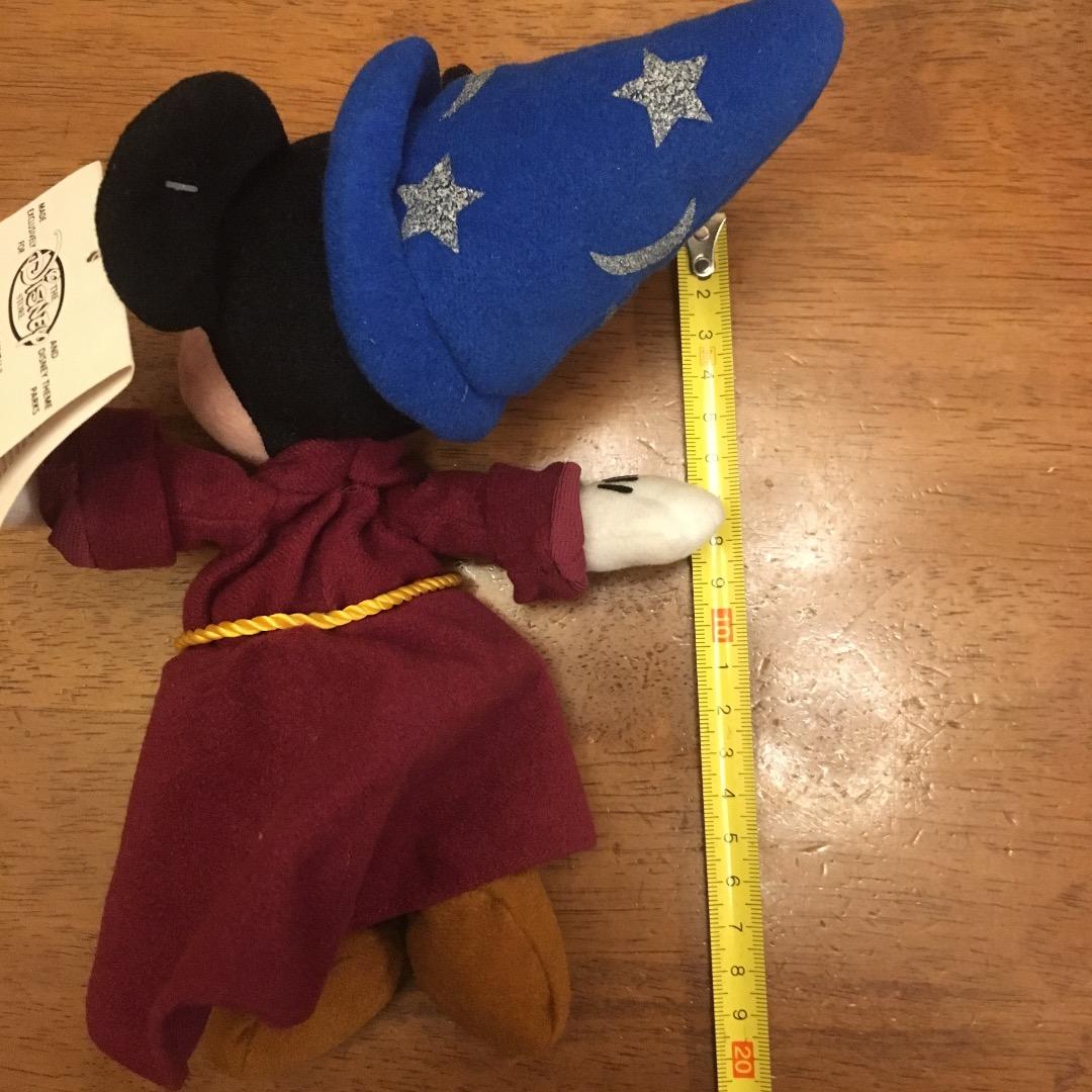 プラッシュ ぬいぐるみ ミッキーマウス ファンタジア タグ付