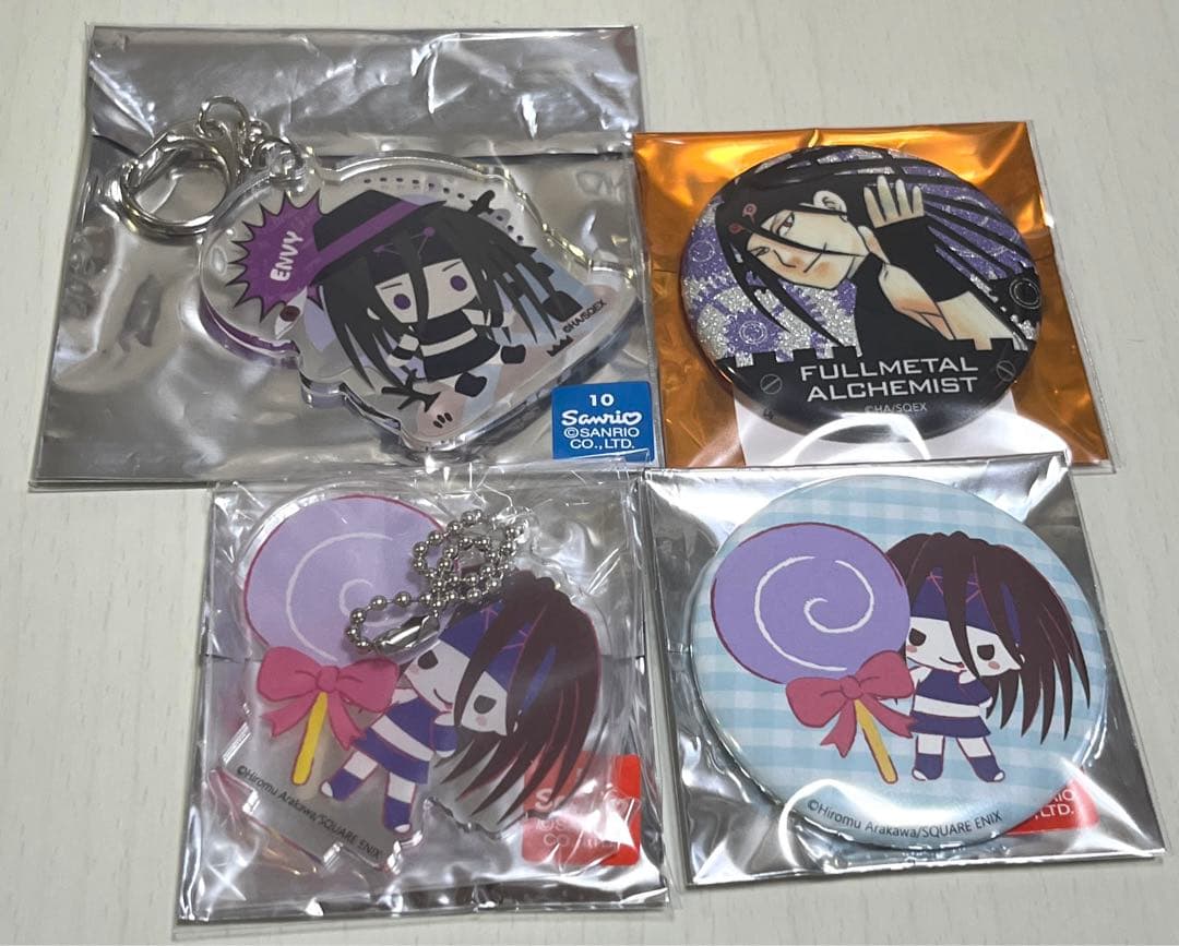 鋼の錬金術師 缶バッジ コラボカフェ アニぱら 鋼の錬金術師カフェ2019