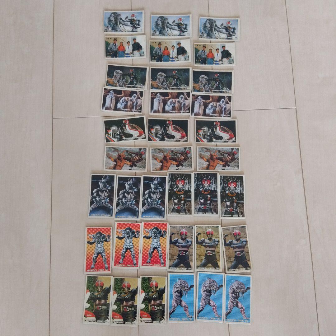 特撮ヒーローカードセット多数 93Z 当時物 平成 戦隊ヒーロー 多数 PPカード 大量まとめてセット