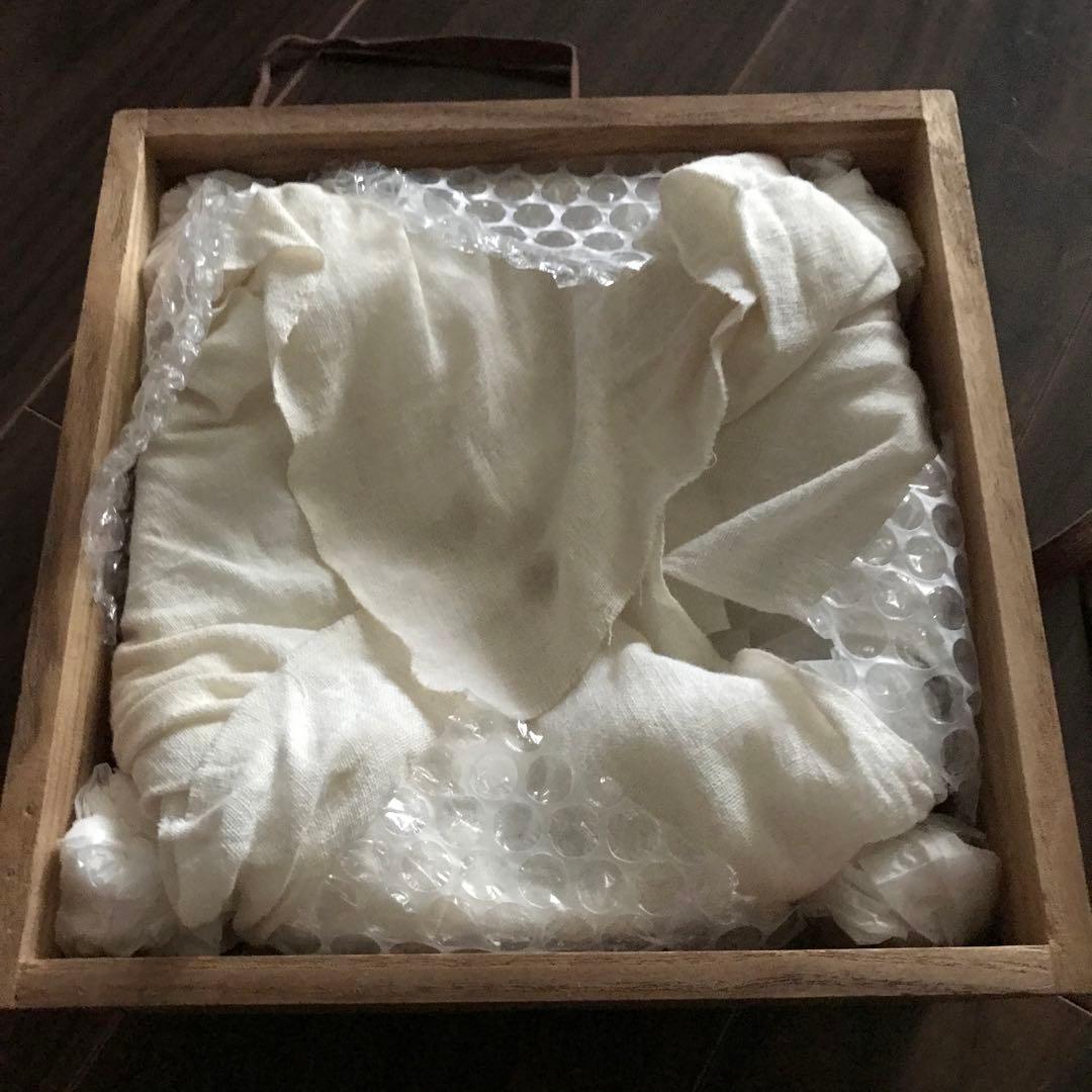 九代大樋長左衛門 飴釉 つぼつぼ透かし菓子鉢 - メルカリ