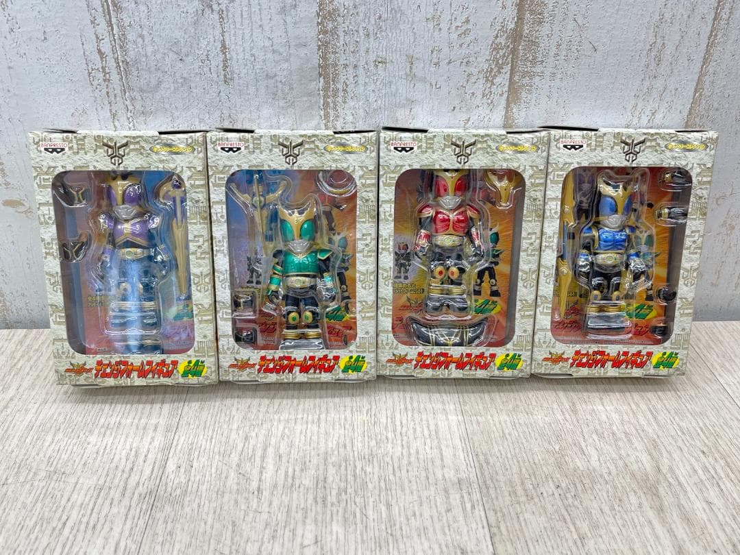 仮面ライダークウガ チェンジフォームフィギュア全4種 仮面ライダー
