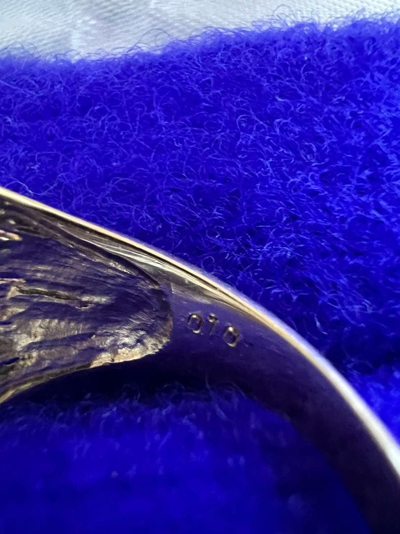 K18 18金 750 pt900 コンビ　リング　指輪　4.7g 11-12号