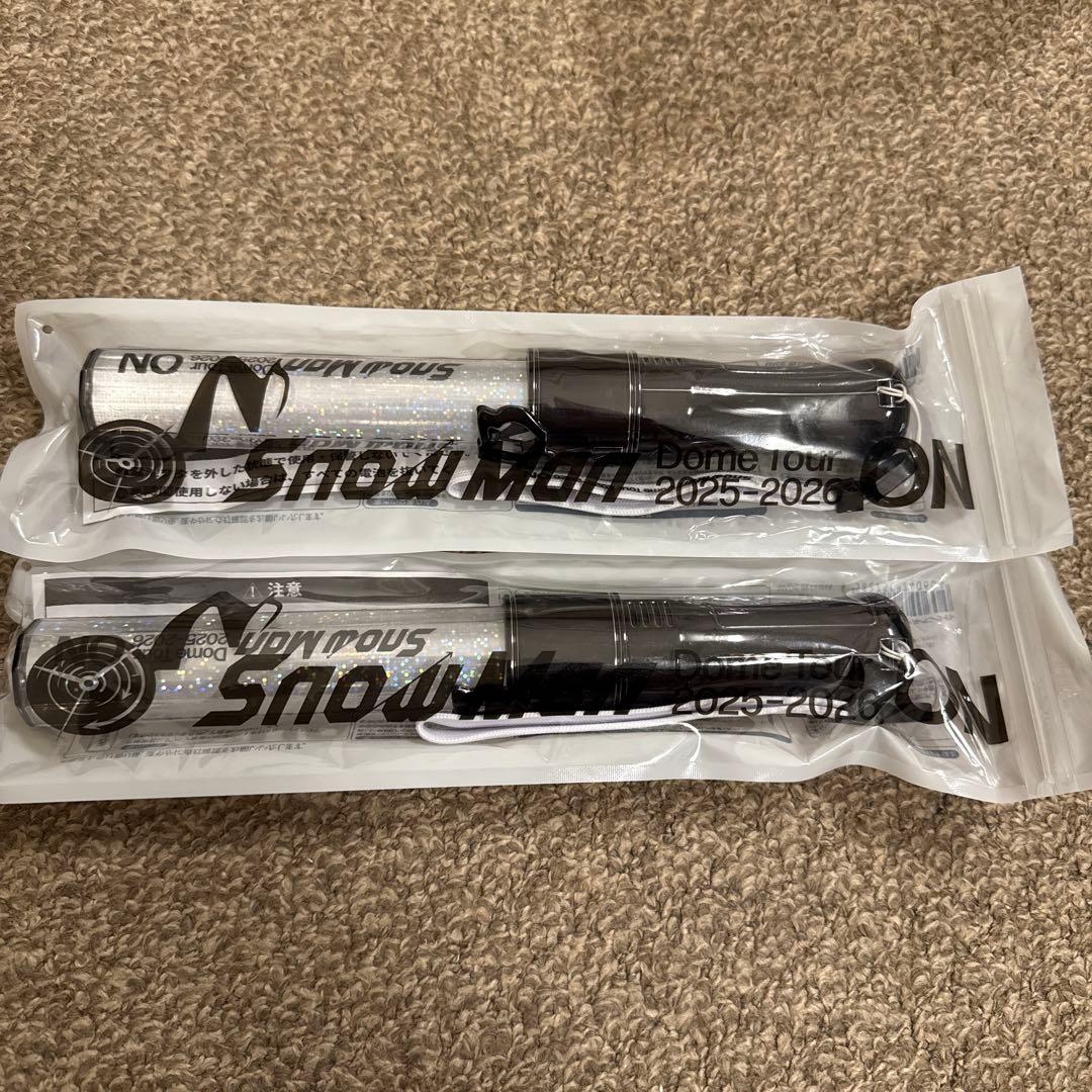 SnowMan DomeTour 2025 ON ペンライト 2本セット - メルカリ