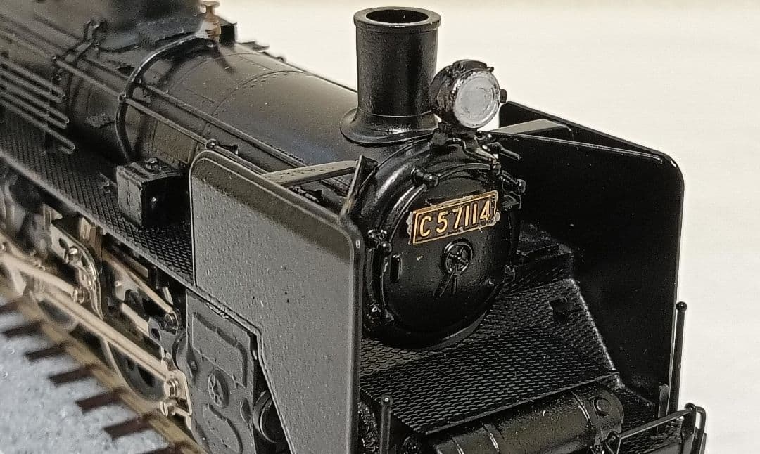 HOゲージ 宮沢模型 C58門デフ蒸気機関車、メンテナンス済 HOゲージ