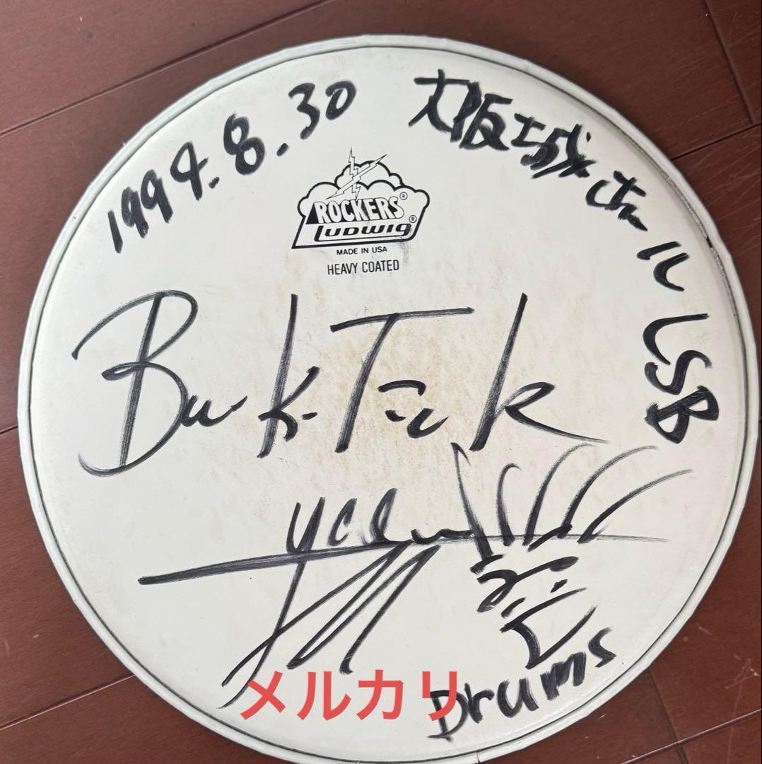 BUCK-TICK バクチク LSB ドラムヘッド 大阪城ホール ドラムパッド Welcome to Buck-Tick Zone