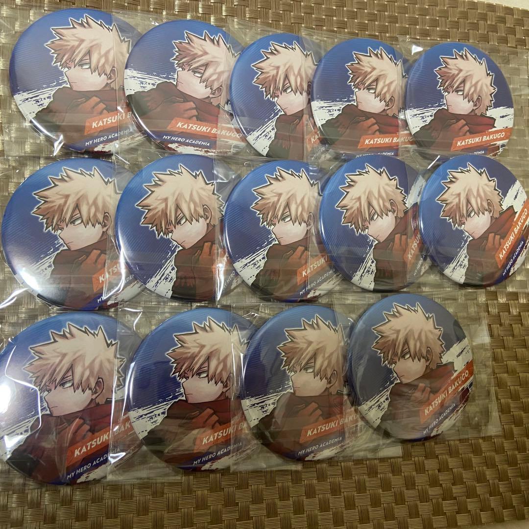 爆豪勝己 コレクション缶バッジ 十傑 ヒロフェス 纏め売り工房 楔花梨