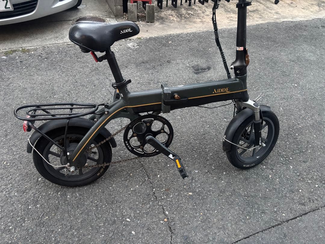 電動アシスト自転車 アルミフレーム 5段変速