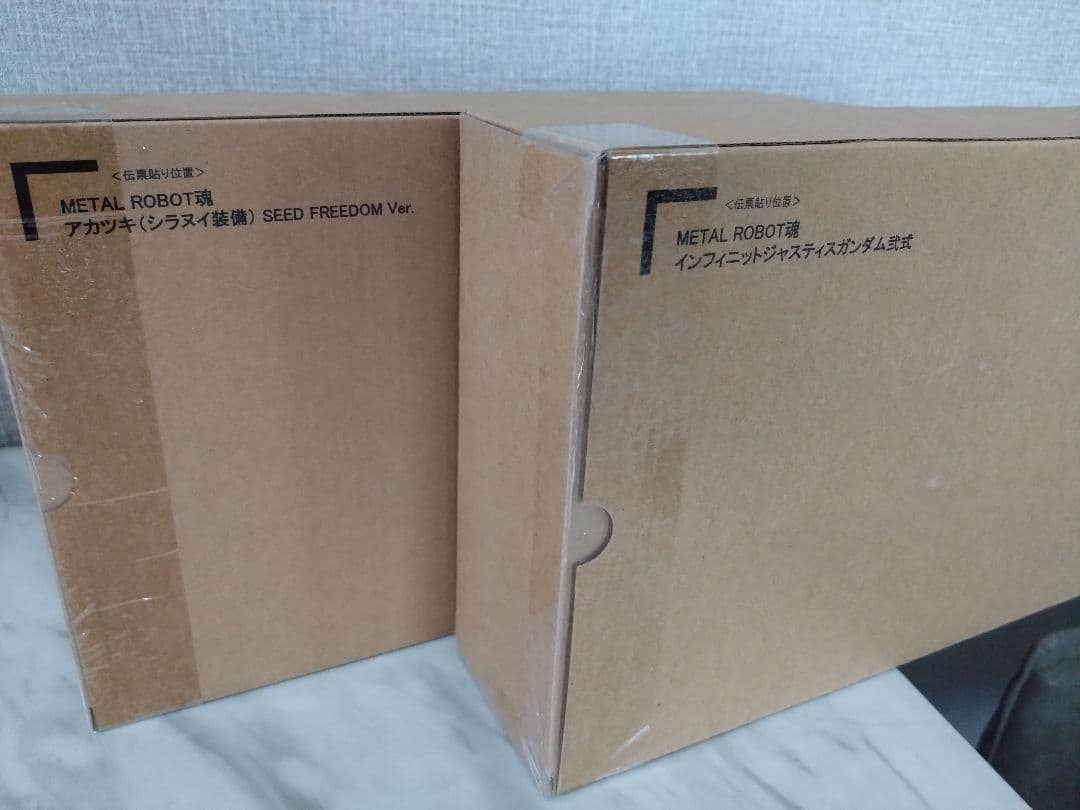 L ROBOT魂 アカツキ & インフィニット弐式