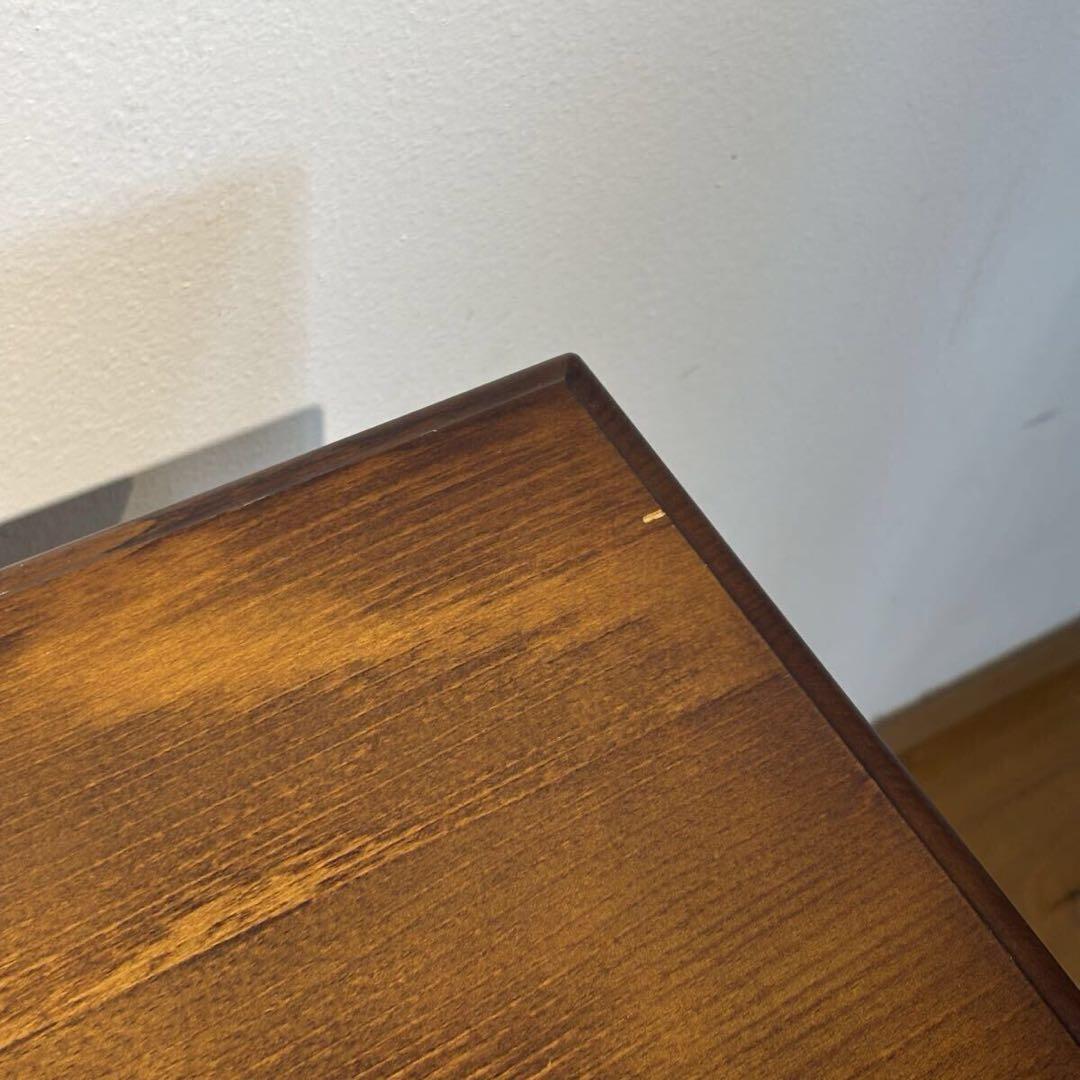 カリモク コロニアル シリーズ テレフォンラック 電話台 木製 サイド