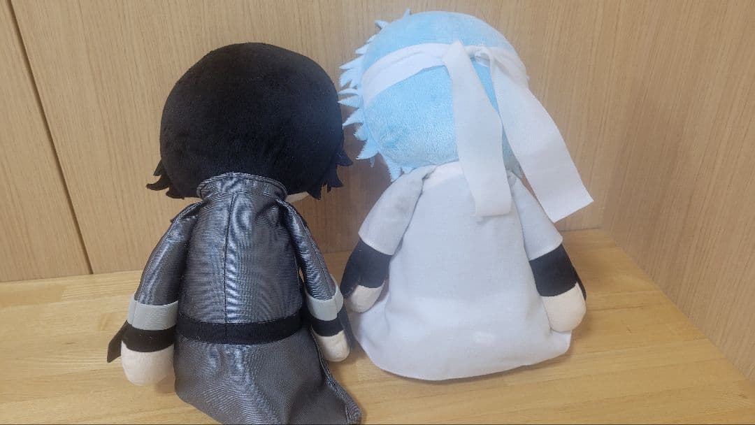 【激レア】銀魂　坂田銀時(白夜叉) 志村新八　くったり　クッション