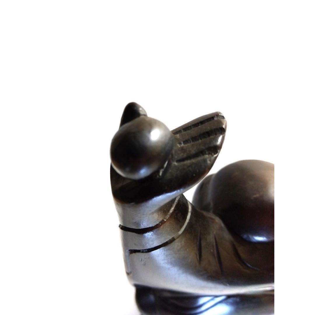 神像 】 七福神 布袋尊 ／ 手彫り ／ ヴィンテージ 昭和 骨董