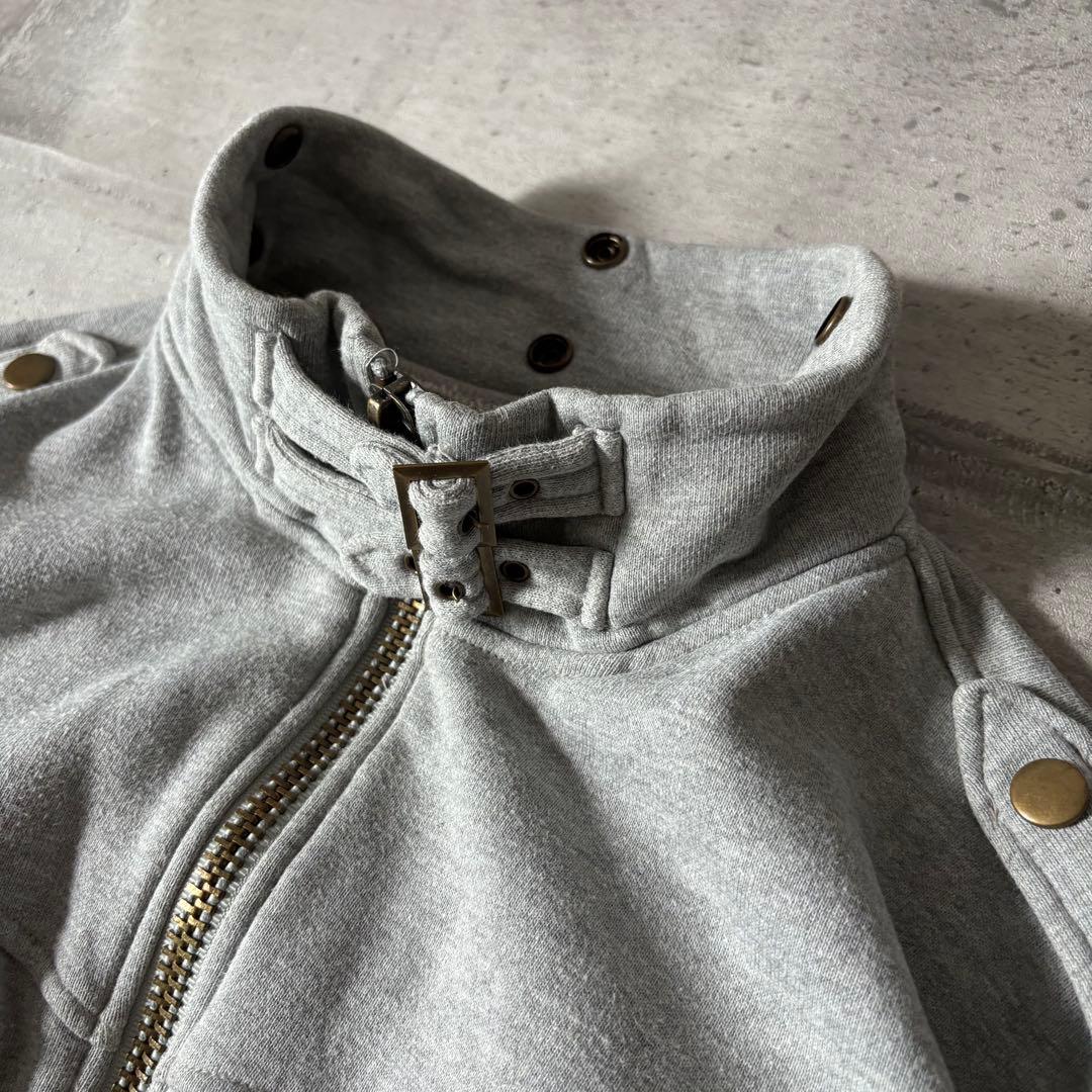 00s archive far sweat riders jacket y2k