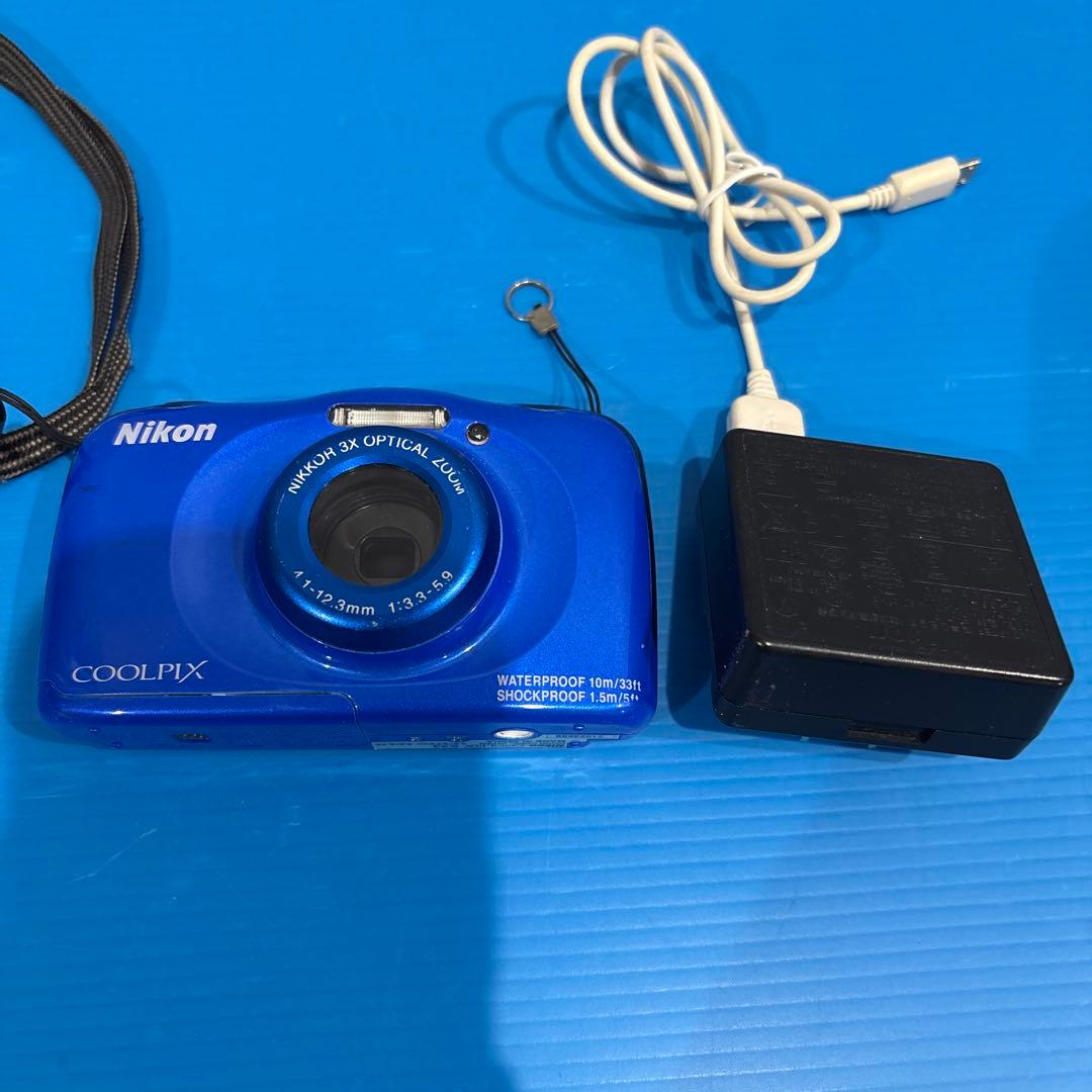 動作ok　NIKON　coolpix S33 動作ok NIKON coolpix S33 ☆極上美品☆ NIKON ニコン COOLPIX S33 ☆動作