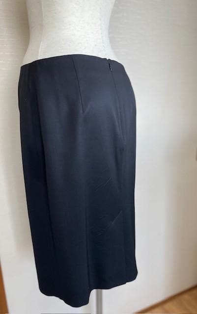 最終価格 未使用 ALEXANDER McQUEENマックイーン 黒スカート40