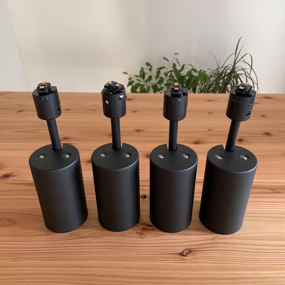 Amazon | 無印良品 システムライト本体/ブラック 型番:MJ-1603