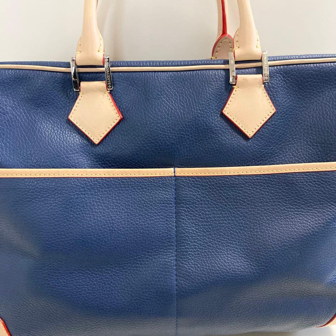 美品 TRIVALENTE × Della トリヴァレンテ デラビジネスバッグ