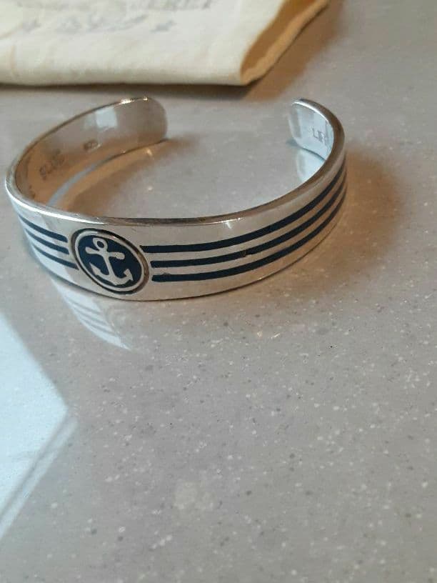 BLUE BLUE シルバー925バングル　ブレスレット