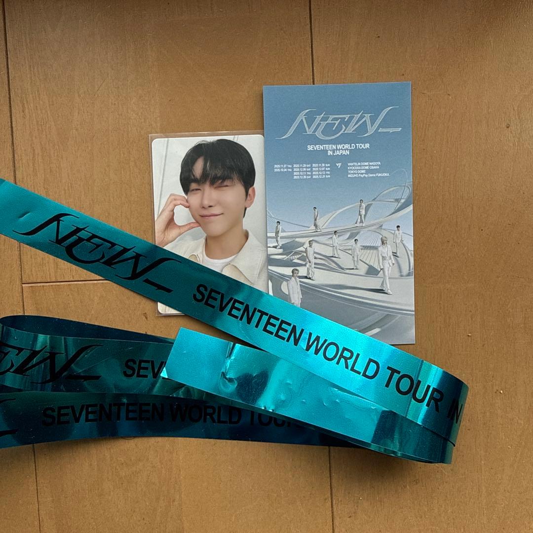 スングァン セブチ FC更新 特典トレカ NEW 会場限定 銀テープ 青 フル