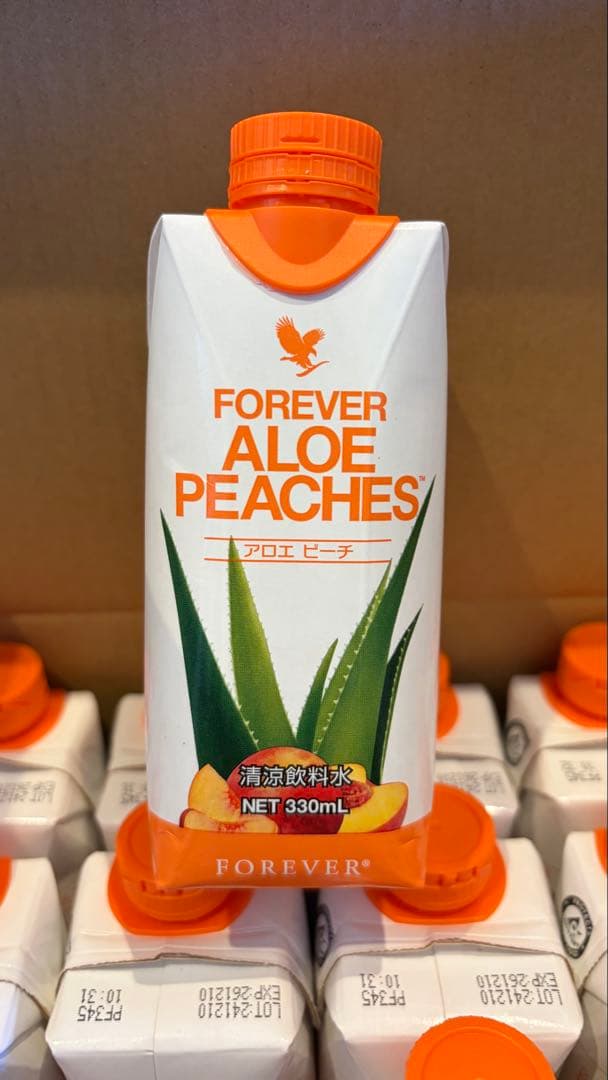 FOREVER ALOE PEACHES 330ml×18本入り - メルカリ