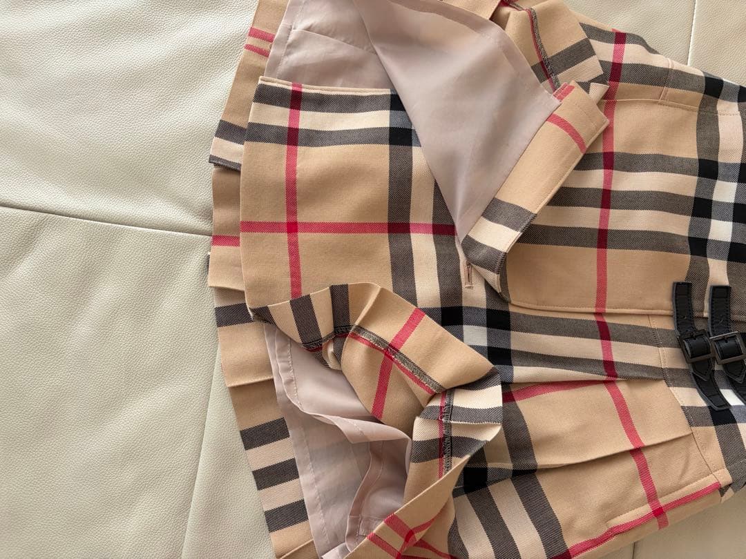 Burberry チェック柄スカート 150cm
