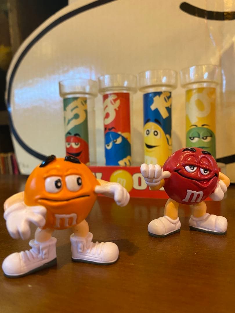 M&M´s エムアンドエムズ フィギュア インテリア小物入れ 瓶 ディスペンサー