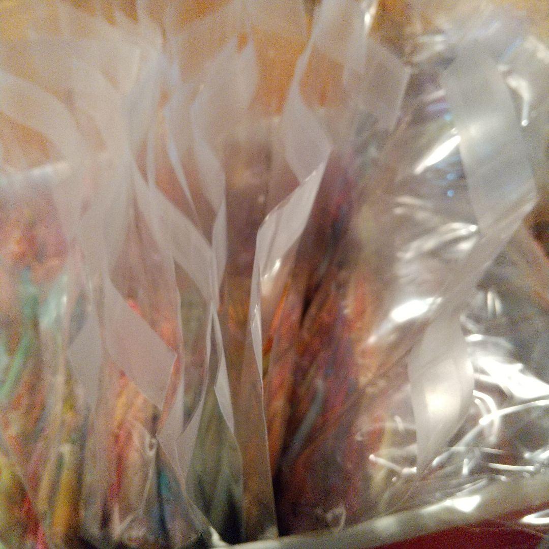 ジャンクジャーナル素材。手染めフリンジ加工裂き布リボン。在庫処分。