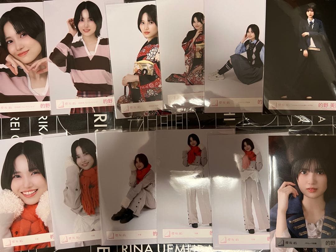 ◎櫻坂46 的野美青　生写真　185枚　コンプ7種　お値下げ