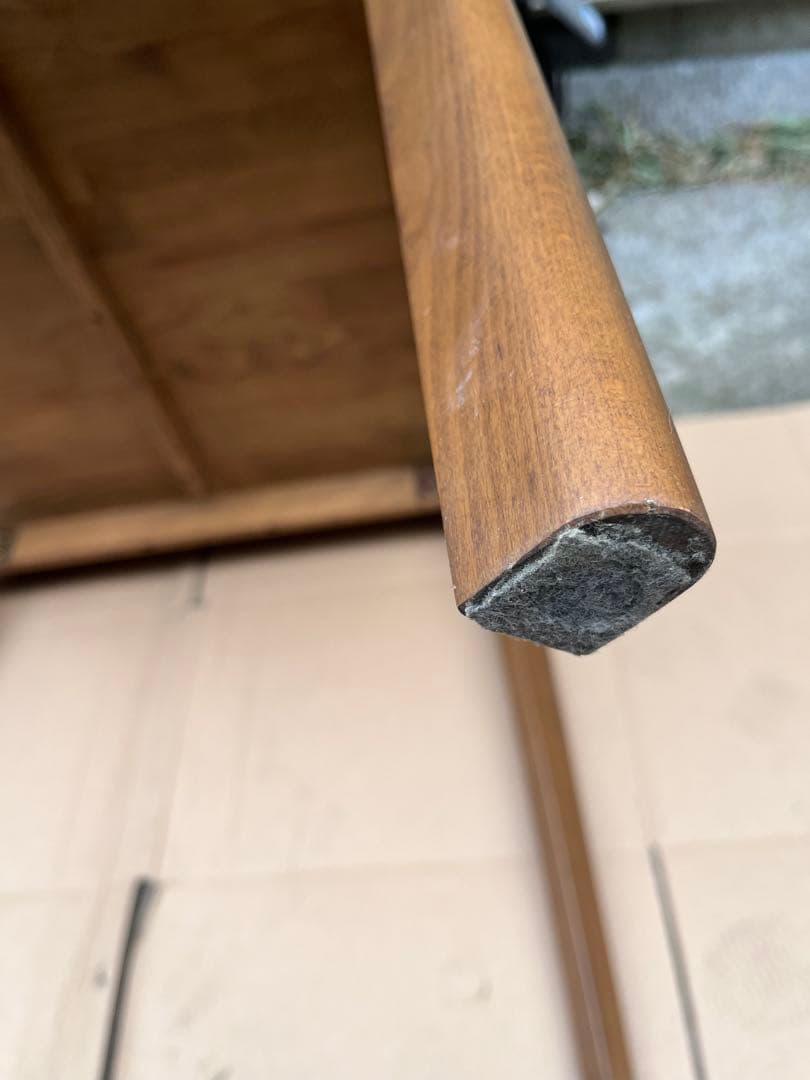 ニトリNコレクション　T-0190 ブラウン ダイニングテーブル