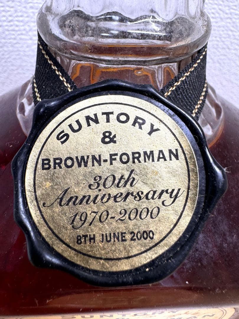 未開封】ジャックダニエル シングルバレル 提携30周年記念ボトル