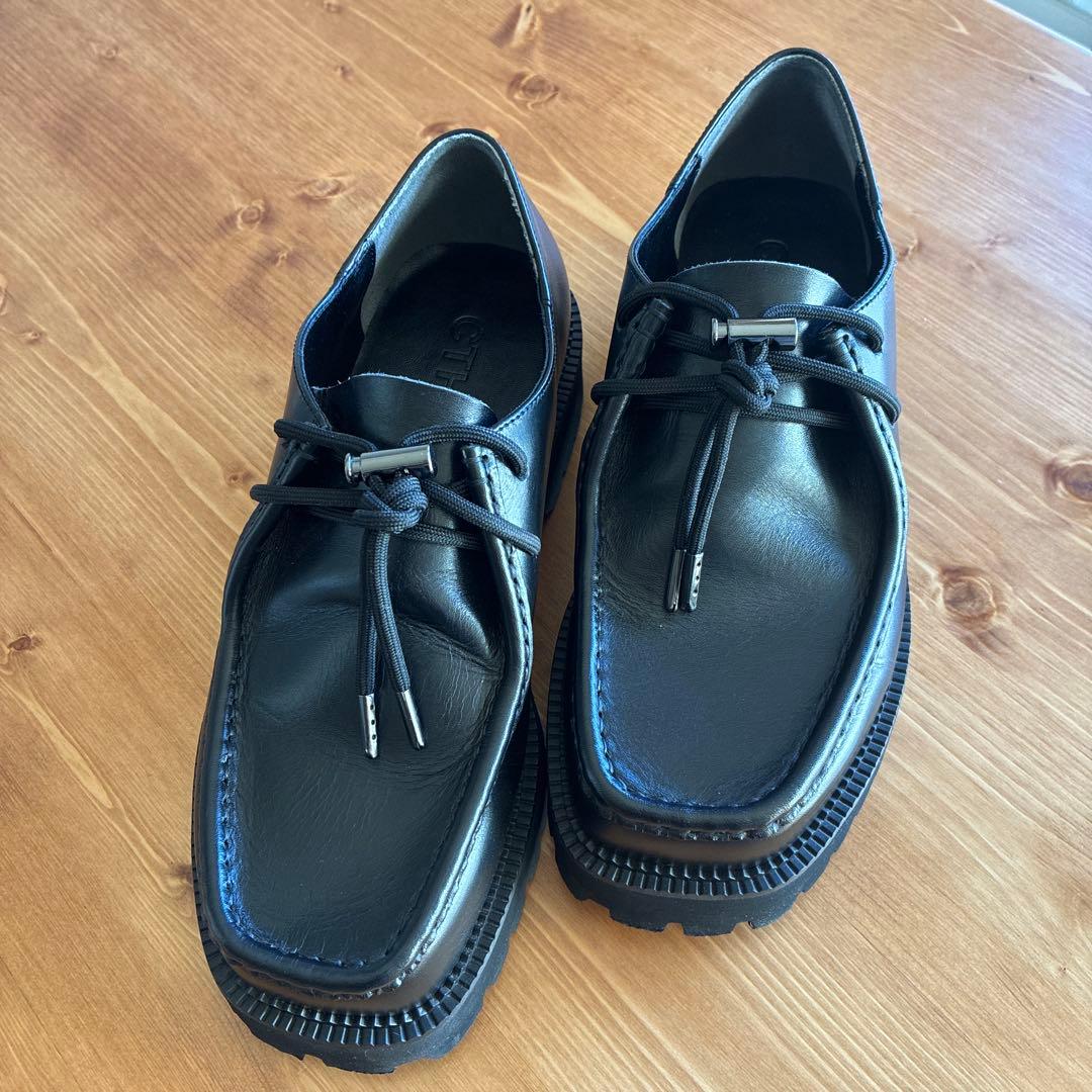 靴 CTHY Annonay TIROLEAN LEATHER DAD SHOES