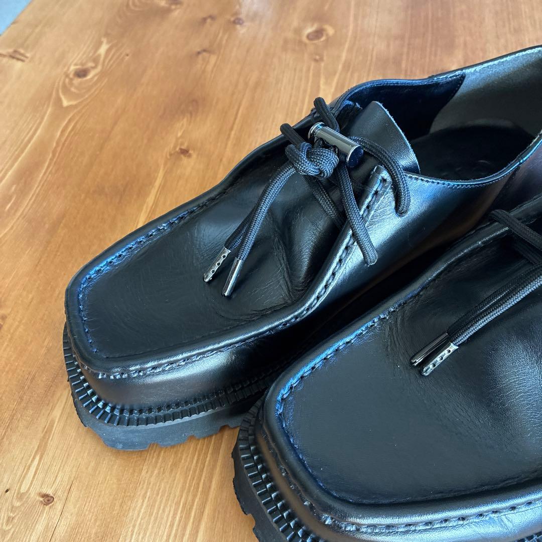 靴 CTHY Annonay TIROLEAN LEATHER DAD SHOES