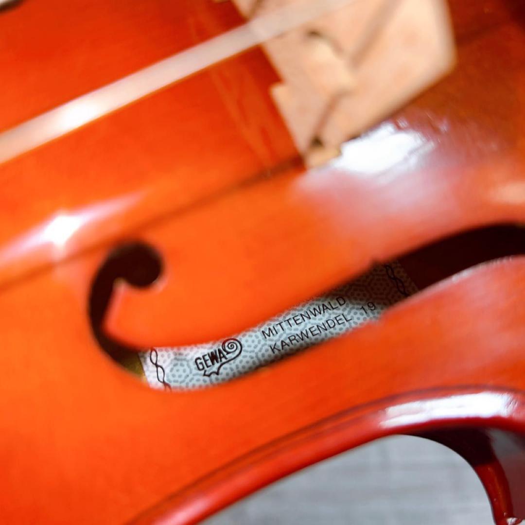 バイオリン　GEWA MITTENWALD KARWENDEL 4/4サイズ