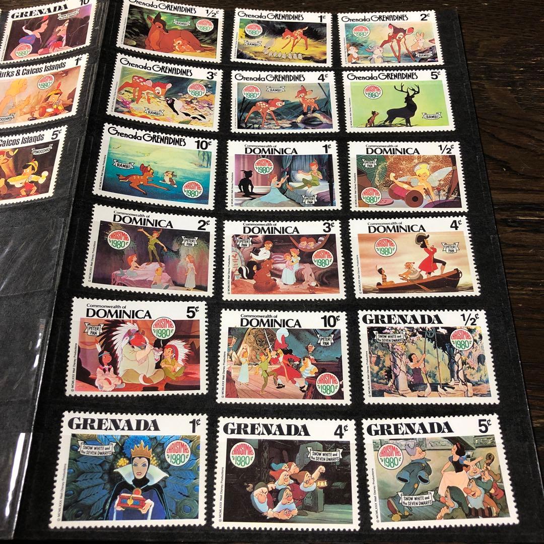 ディズニー 他 外国切手 157枚 ディズニー 他 外国切手 157枚