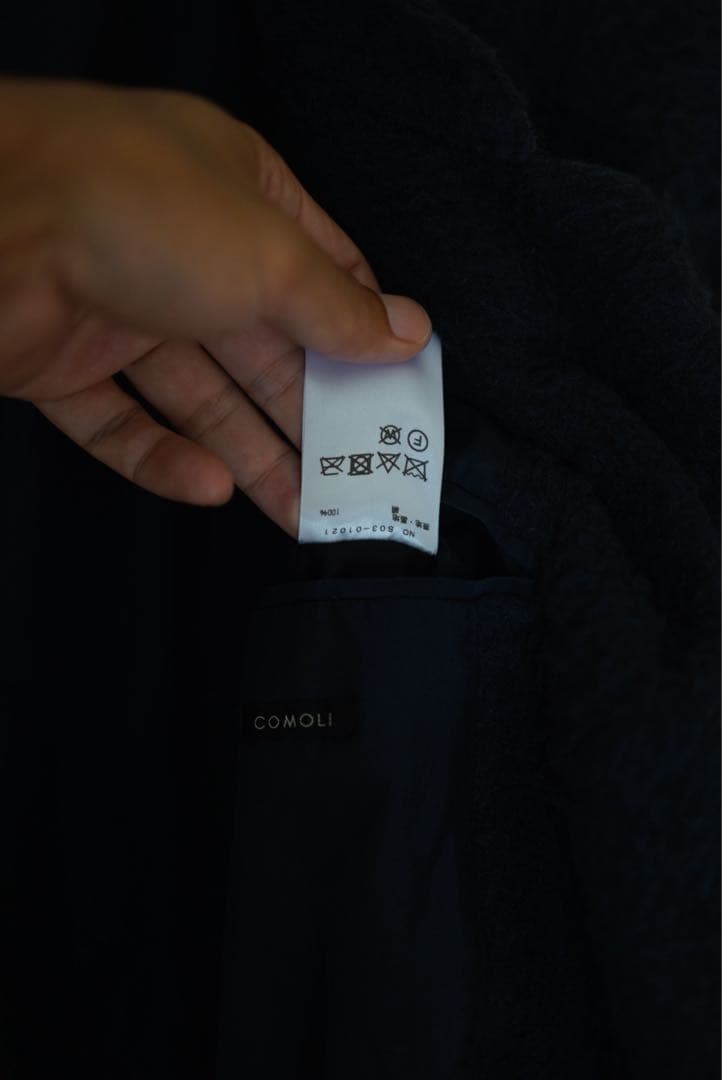 専用COMOLI BIOTOP別注 シルクフリース ジャケットsize2