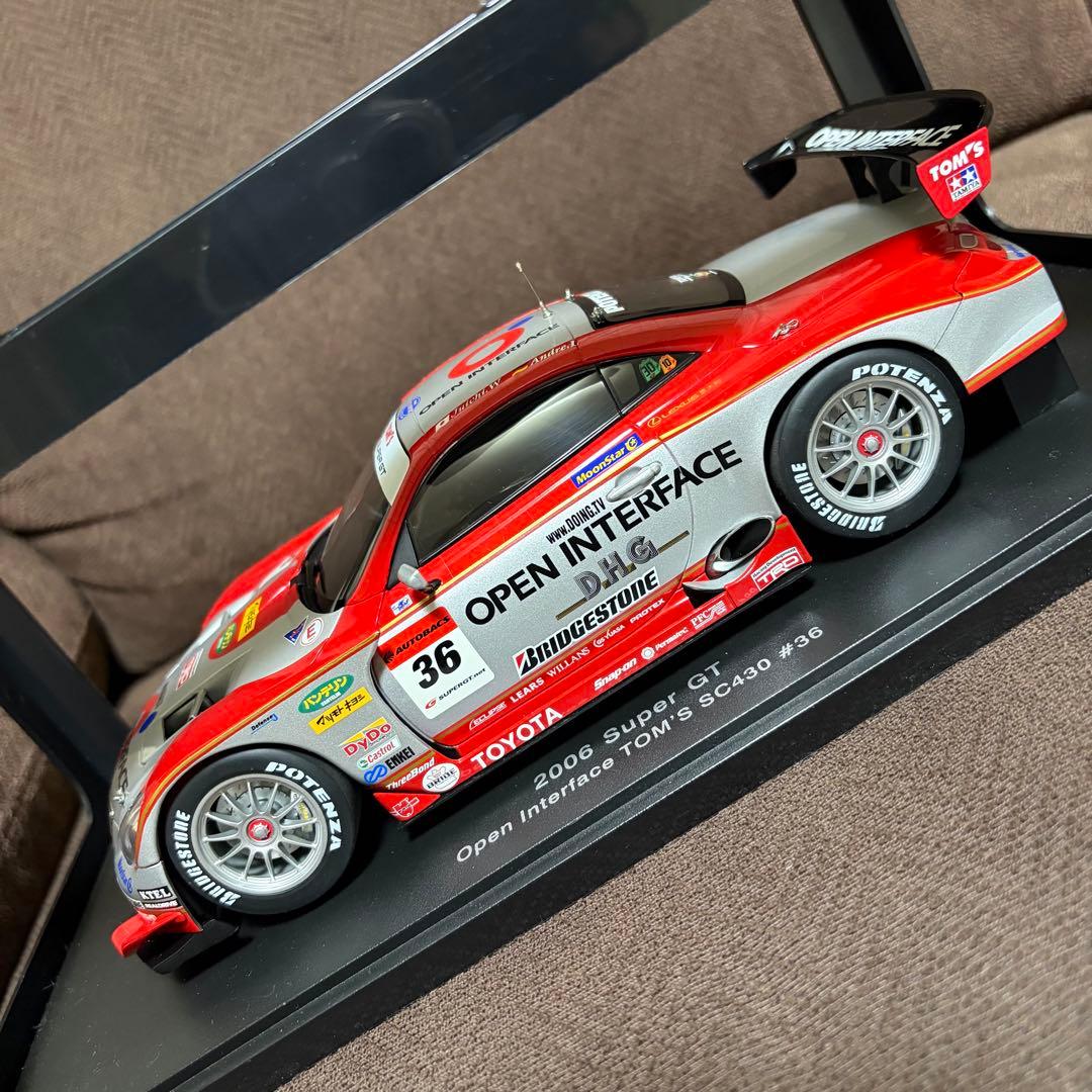 レクサス スーパーGT 2006 TOM`Sミニカー1/18