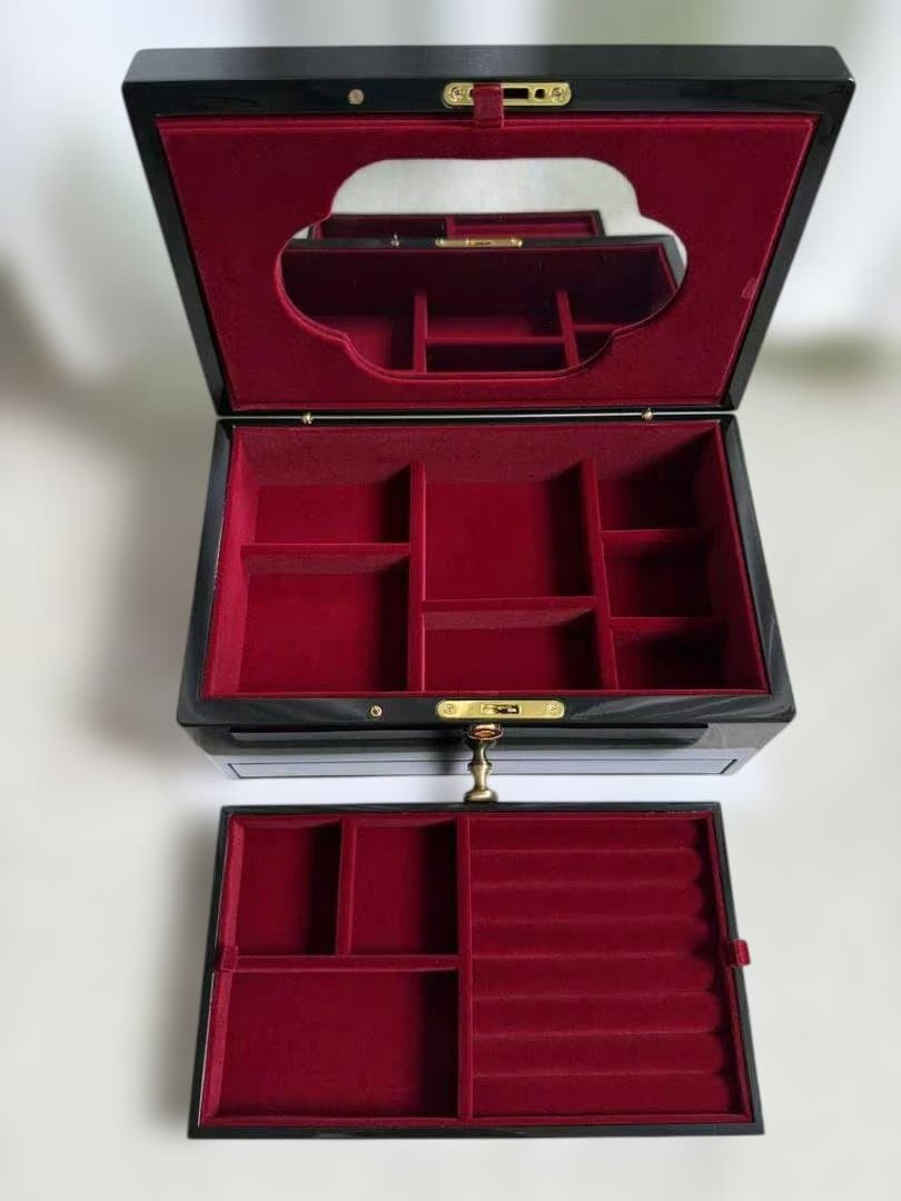 漆器 ジュエリーボックス 宝石箱 小物入れ 和風 高級感