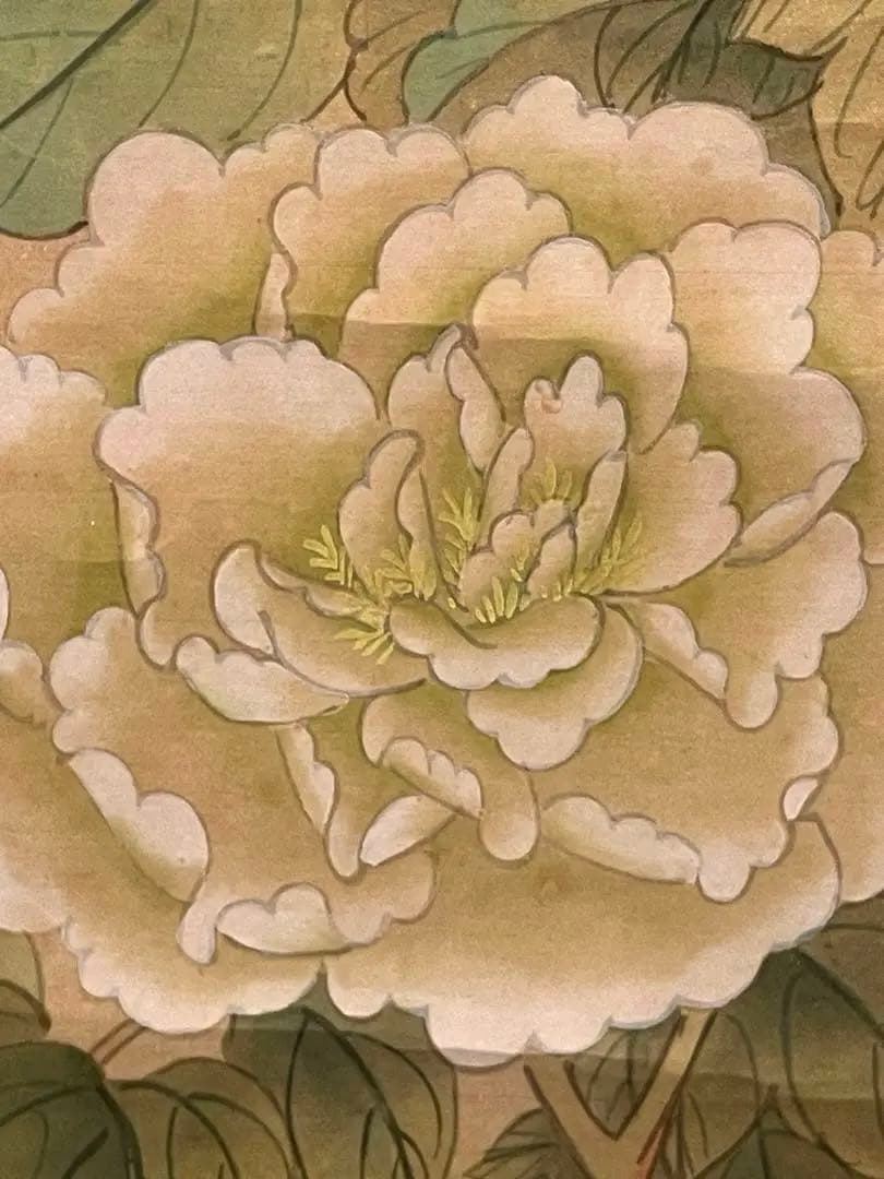 中国美術 張剑萍 在銘 掛け軸 アンティーク 書画 肉筆紙本。