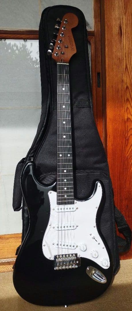 【送料込】【美品】BUSKER'S BST-Standard ストラトタイプ BUSKER'S BST-Standard PKW ストラトキャスタータイプ バスカーズ