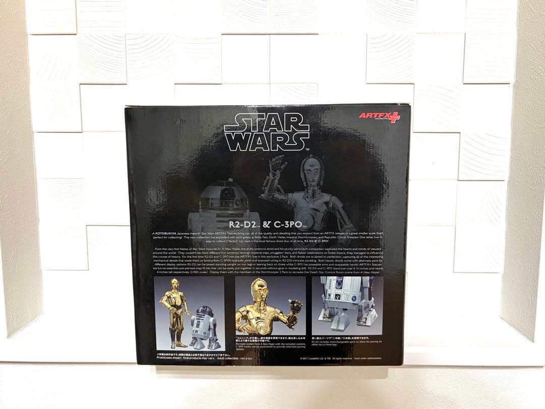 スター・ウォーズ R2-D2 & C-3PO コトブキヤ ARTFX+ 1/10