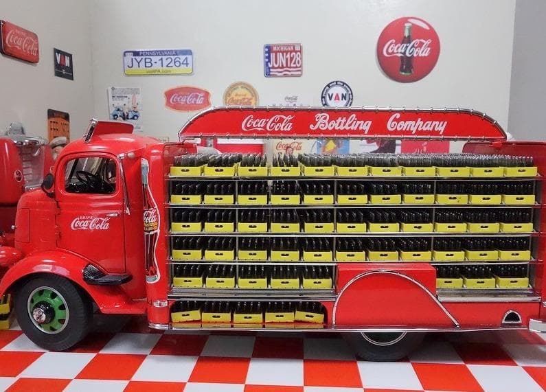 絶版☆コカコーラ 1938 デリバリートラック ダンバリーミント 1/24