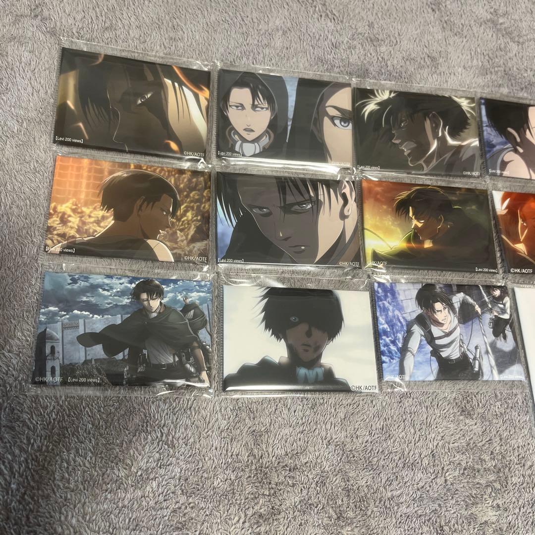 新品 進撃の巨人 リヴァイ リヴァイ二百景 缶バッジ 30点セット 新品