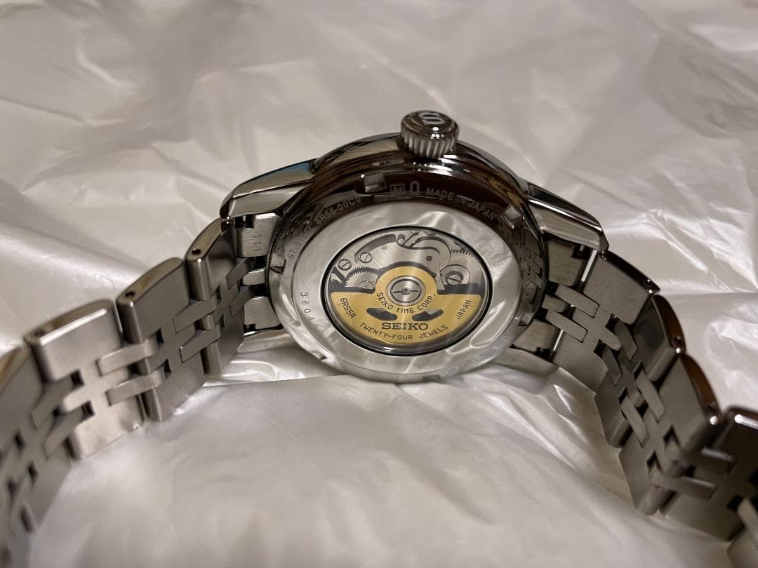 SARX107 SEIKO セイコー プレザージュ　漆ダイアル