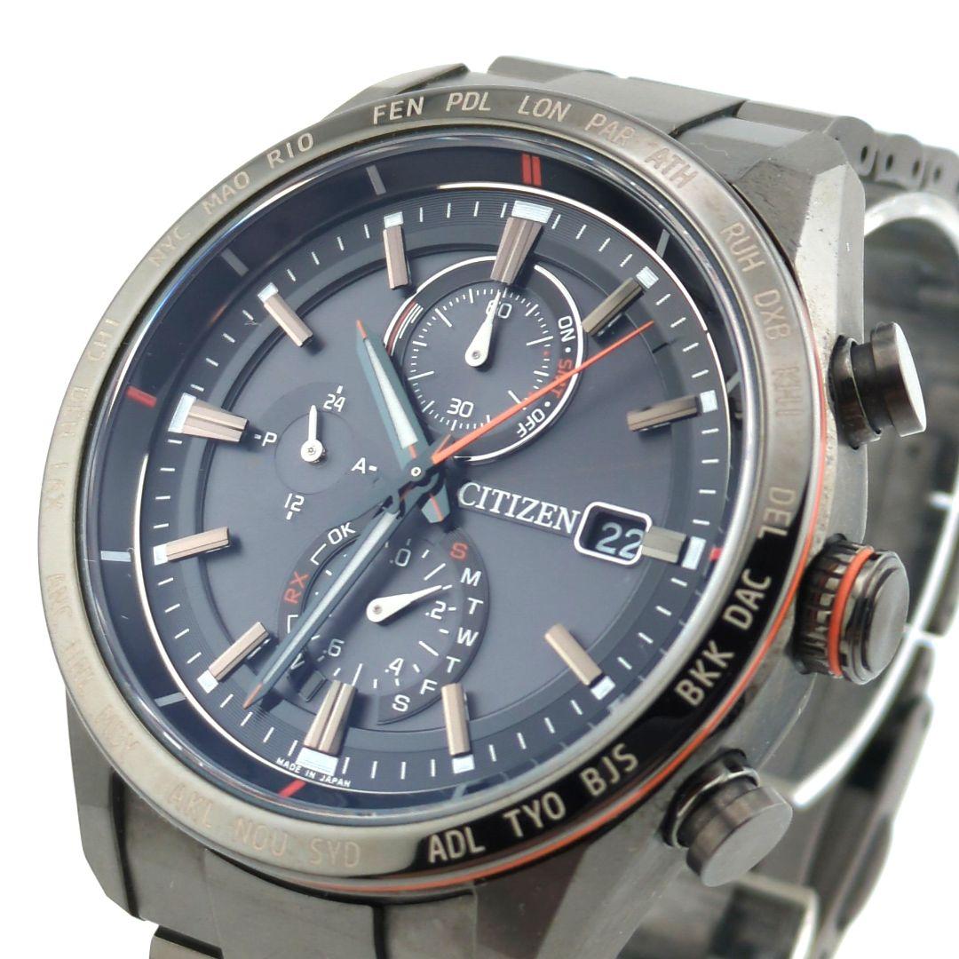 ほぼ未使用！ シチズン アテッサ AT8185-62E 腕時計