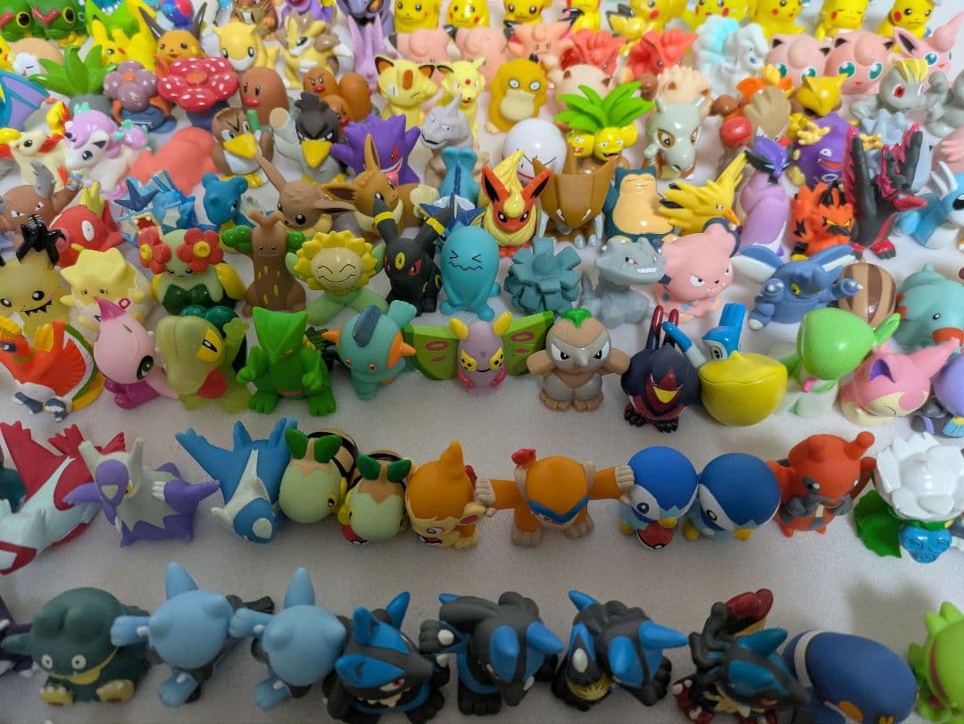 ポケモン ポケモンキッズ 指人形 286個 1996年〜2022年 BOX付き