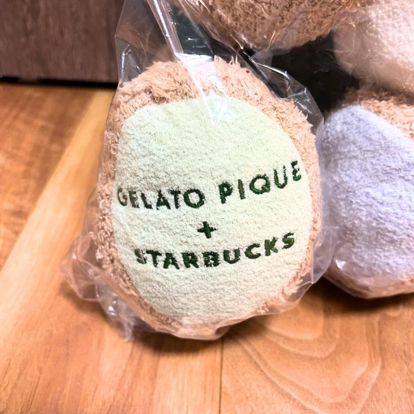 スタバ×ジェラピケ ジェラートベアティッシュケース ぬいぐるみ