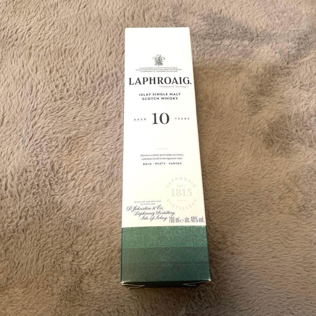 ラフロイグ 10年 未開封 LAPHROAIG 700ml - メルカリ