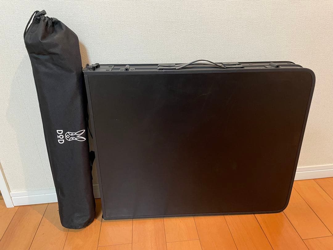 DoD キッチンテーブル クッキングキング ブラック 収納バッグ付き DOD