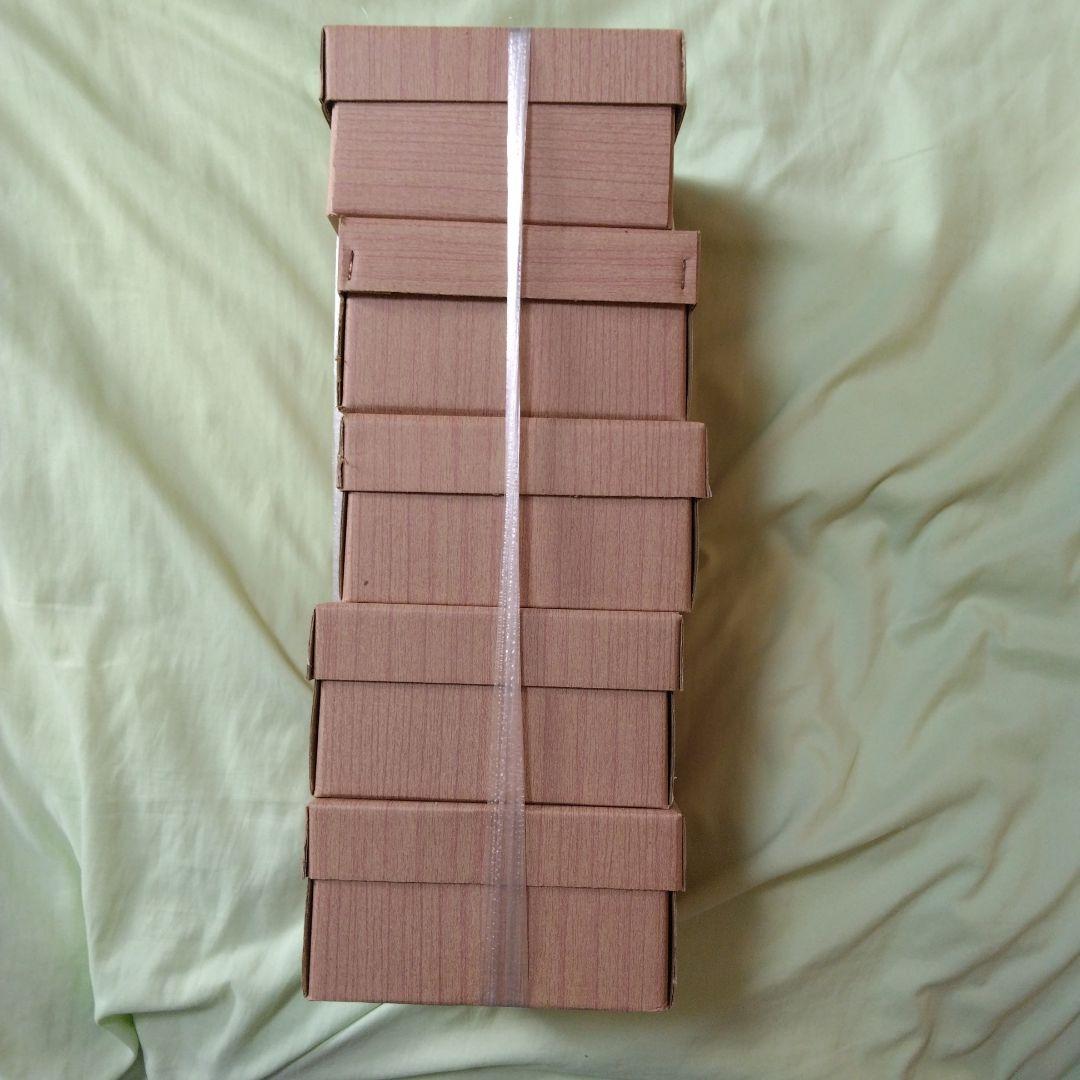 小田原漆器　欅（けやき）くりぬき小型茶櫃　5個セット